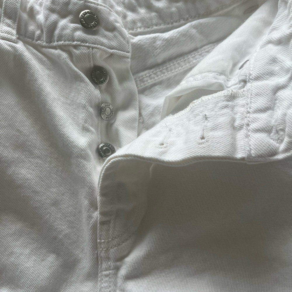 Topshop Women's White Jeans 26 straight leg - Picture 5 of 11